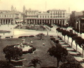 Plaza de la Independencia, Montevideo 1900 Plaza de la Independencia, Montevideo 1900
