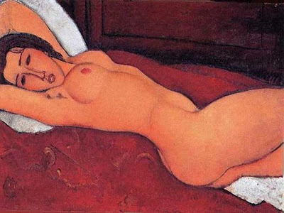 'Desnudo reclinado' (1917) de Amadeo Modigliani desnudo-reclinado-1917-amadeo-modigliani