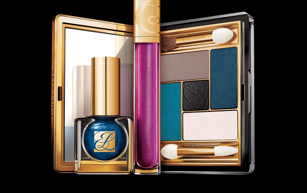 Evening Lavender Estee Lauder Pure Color Eyeshadow & Blue Dahlia