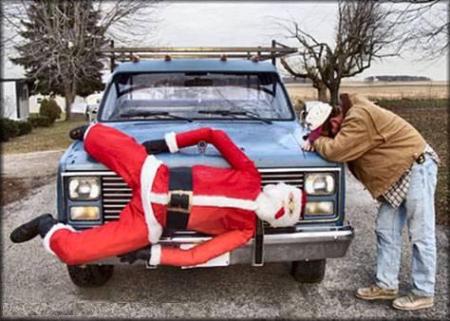 Santa The Hitchhiker Santa The Hitchhiker