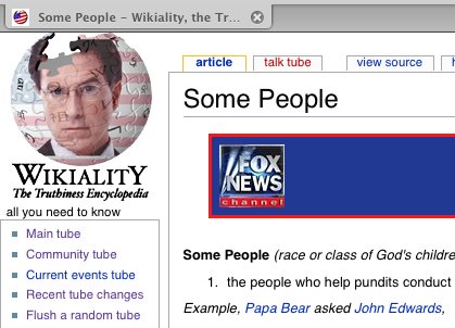 Wikiality: