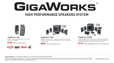 Creative GigaWorks T40