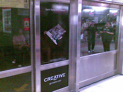 Creative Ads @ Dhoby Ghaut MRT