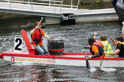 Drummer Dragon Boat Clarence Dock Leeds