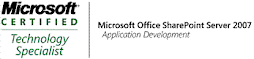 Microsoft Certified Technology Specialist in MOSS 2007: Application Development