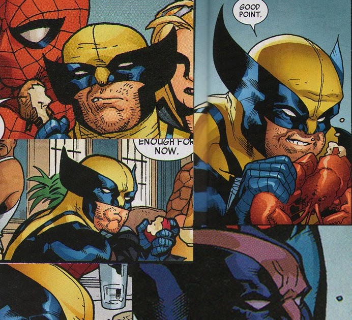 COAST CITY ACTION BLOG: Wolverine eats