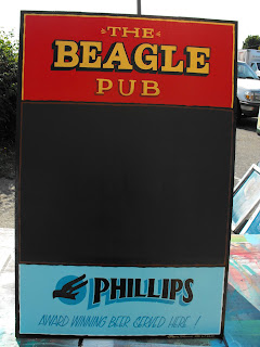 phillips brewery hand painted advertising sgns a boards north america