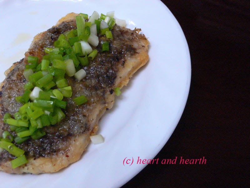 Heart and Hearth Grilled Pesto Fish
