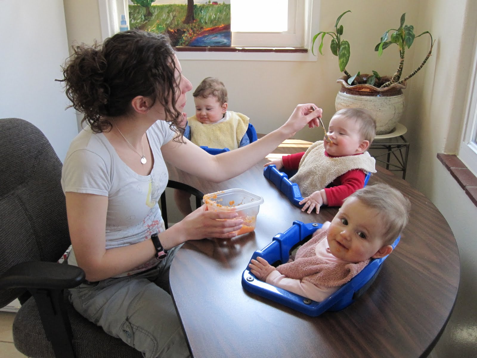 Lounsbury Triplets! Triplet Table!