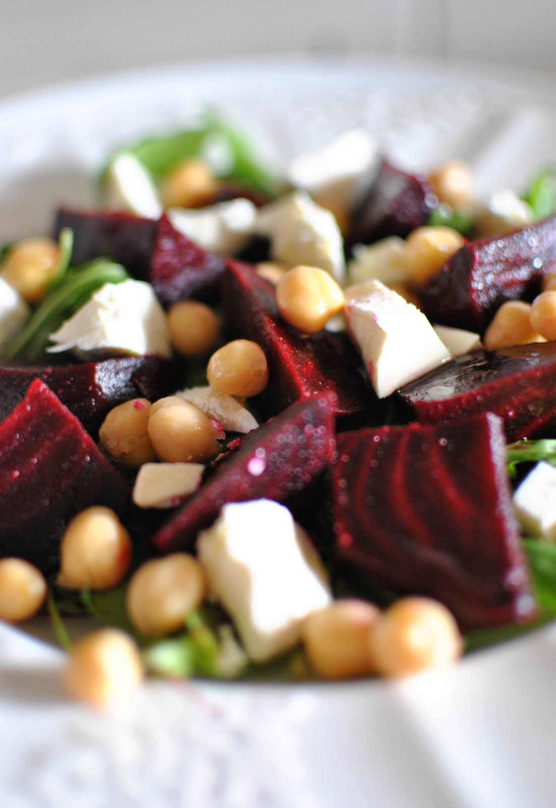 Scandi Home Salad of Beets, Chickpeas and Feta