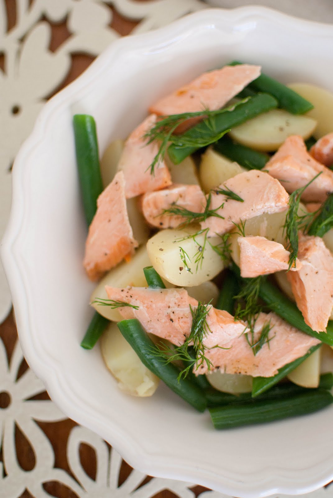 Scandi Home The Simplest Poached Salmon & Potato Salad