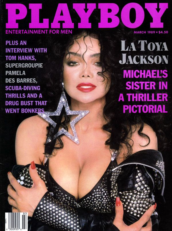 Latoya Jackson appeared in Playboy magazine Latoya Jackson appeared in Playboy magazine