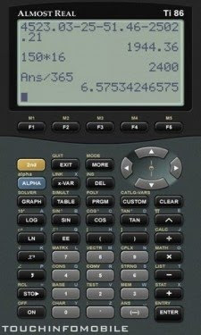 Calculadoras TI-83 y TI 86 - Android