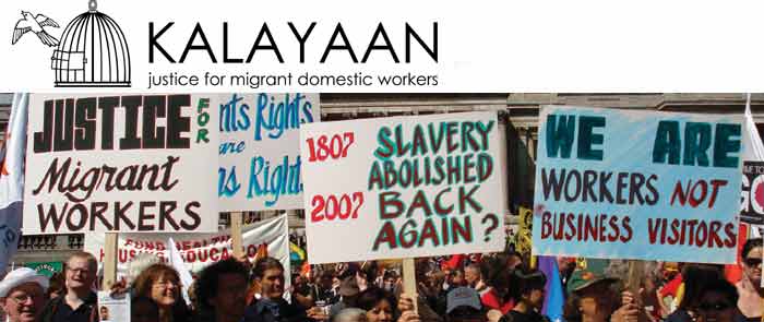 Kalayaan - justice for migrant domestic workers