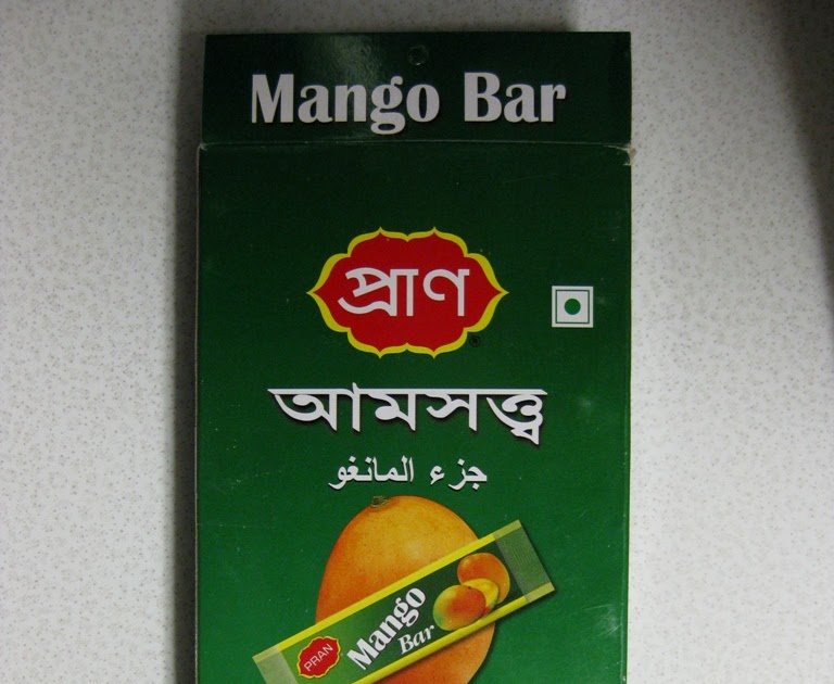 Product of Bangladesh Pran Mango Bar