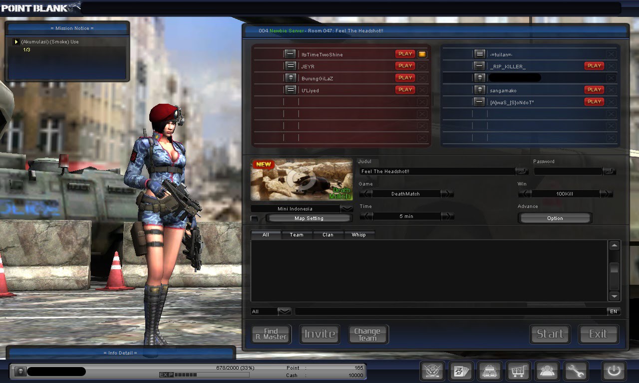 character point blank