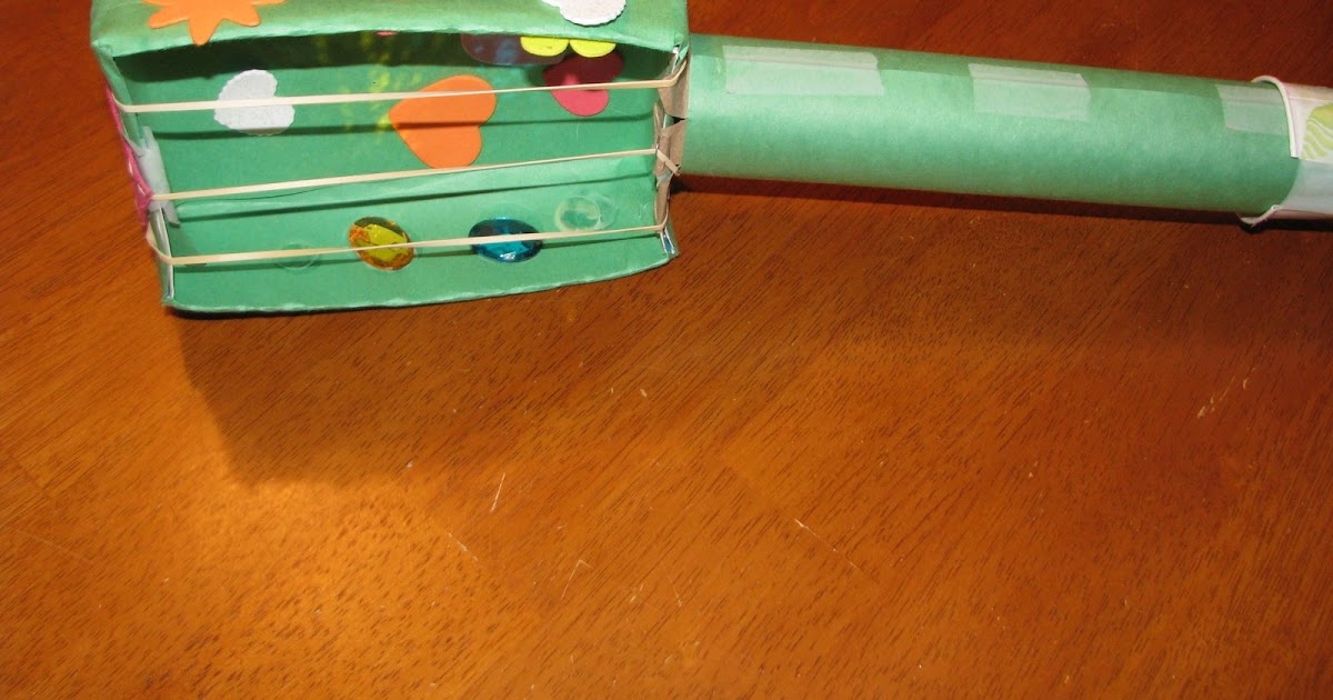 Moms Zany Life Homemade String Instrument UPDATE