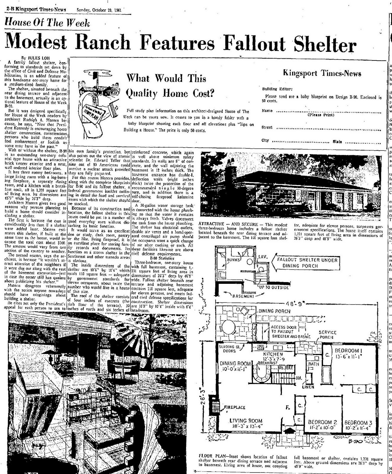 home fallout shelter plans