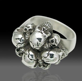 BIKER JEWELRY AND LEATHER EZINE: Stanley Guess - Skull Jewelry