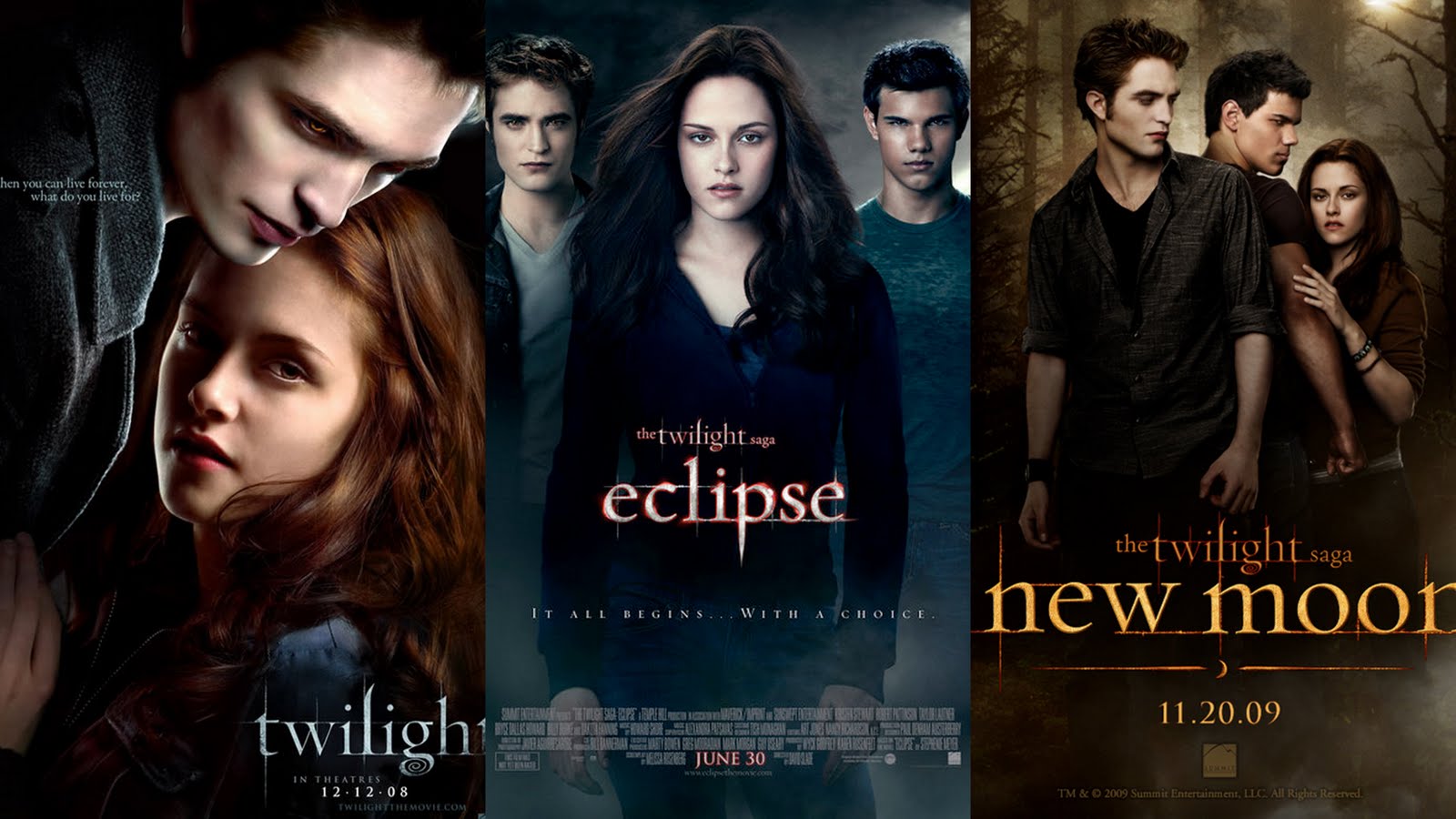 Twilight Tickets For Twilight, New Moon and Eclipse back to back Are
