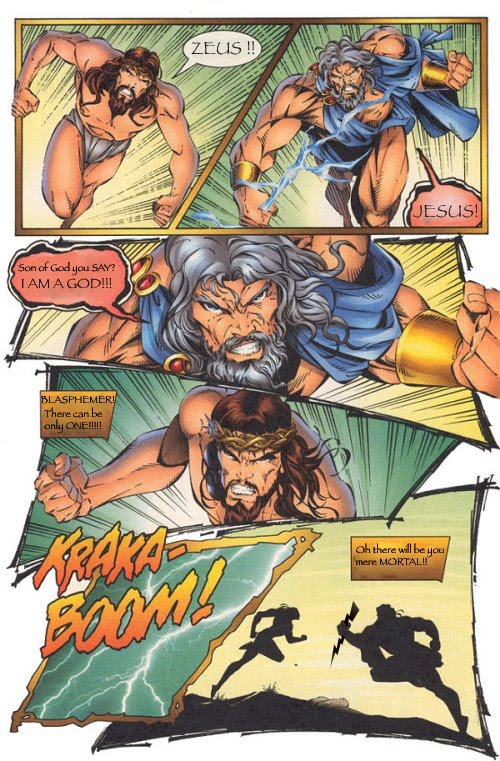 What's the REAL Story? Bible Vs Greek Myth Zeus or Jesus...?