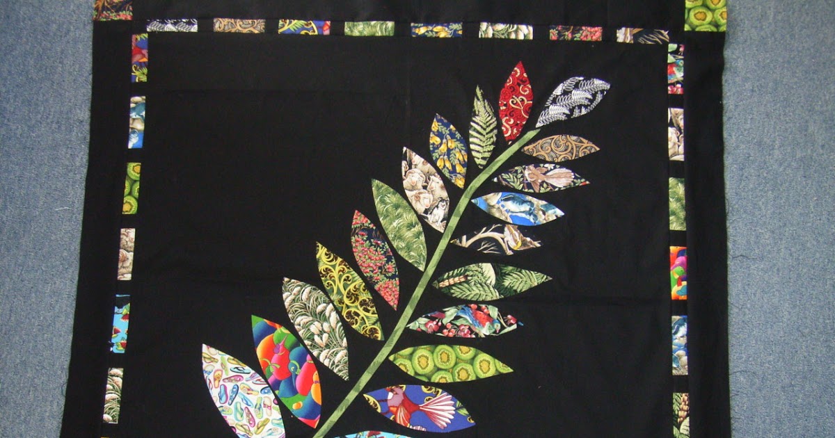 Village Books and Crafts NZ Fern Quilt
