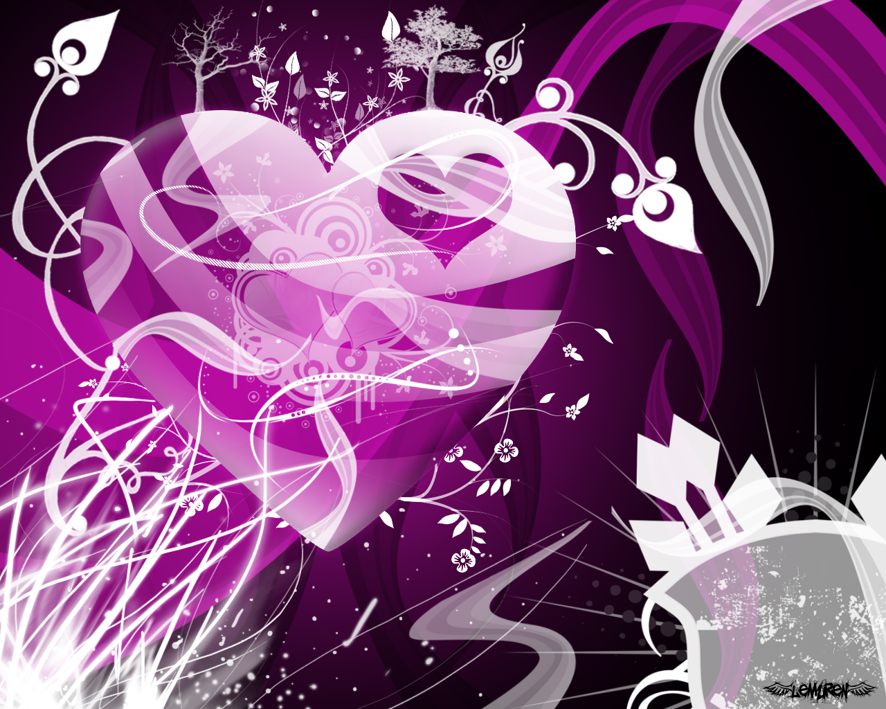 Serene Purple from Jacci Howard Bear's Desktop Publishing