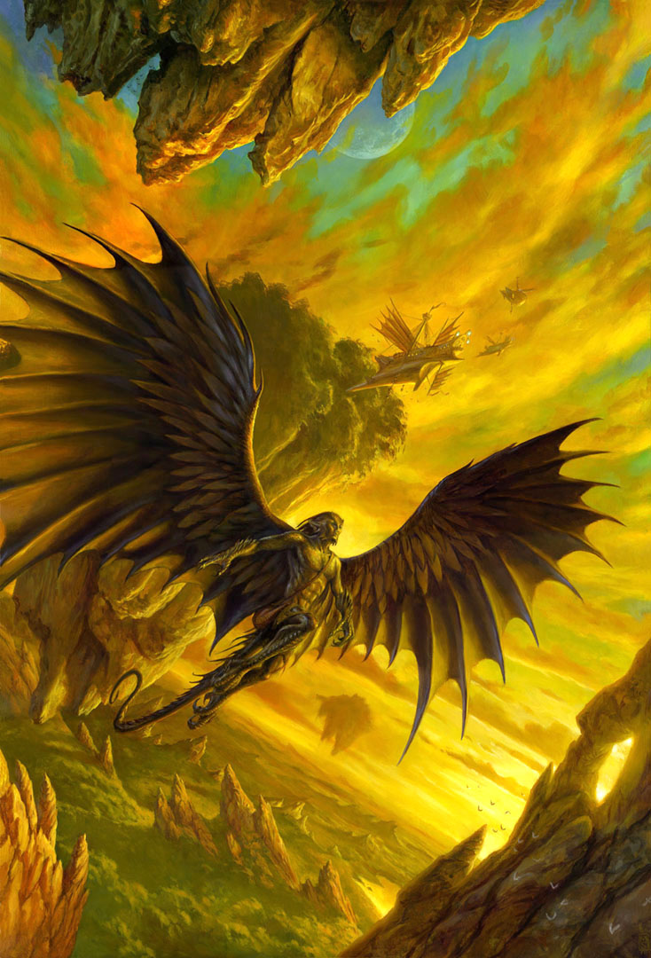 Matthew Stewart Illustration The Cloud Roads