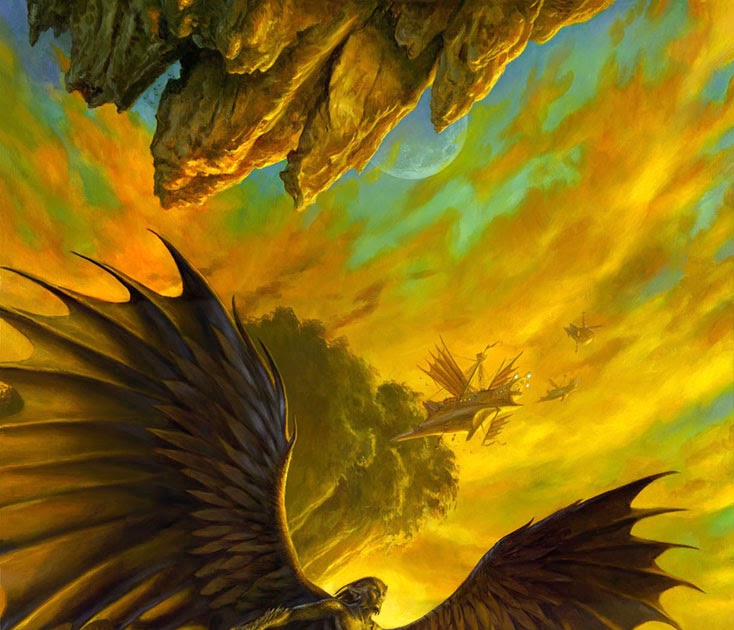 Matthew Stewart Illustration The Cloud Roads