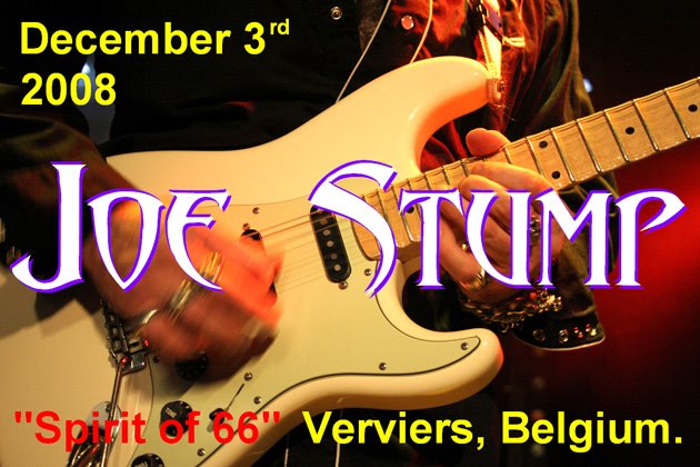 Joe Stump Band (03/12/08) at the " Spirit of 66" in Verviers, Belgium.