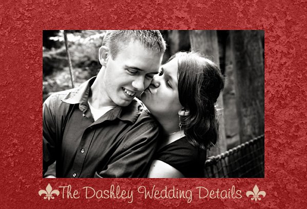 Ashley's and Daniel's wedding plans