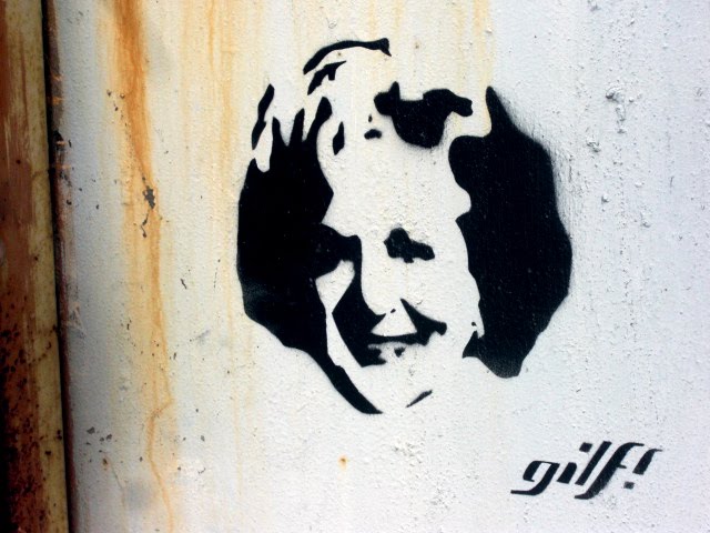 This May Be A Stencil But Beautiful Nonetheless Wheatpaste