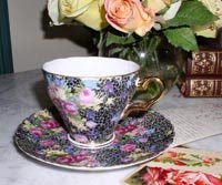 Chintz Cup & Saucer