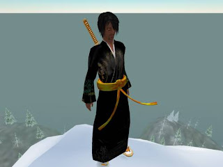 second life - samurai warrior