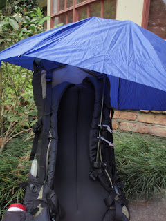 How to Attach a Trekking Umbrella to a Backpack 