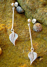 leaf drop earings