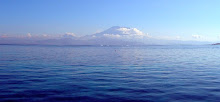 Mt Agung from Lembongan