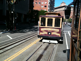 Passing streetcar