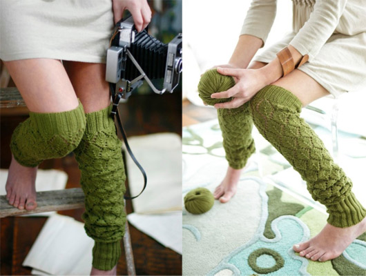 luvinthemommyhood knee highs u0026amp leg warmers patterns top 10 roundup modern knitting 530x400 2b Modern Knitting