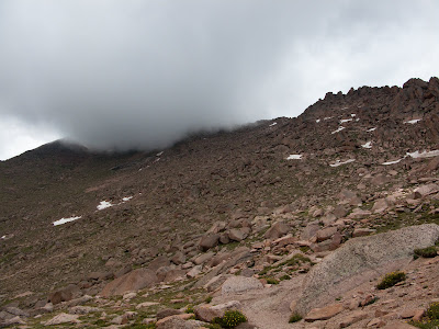 Barr Trail, Summit Hidden By Clouds #2
