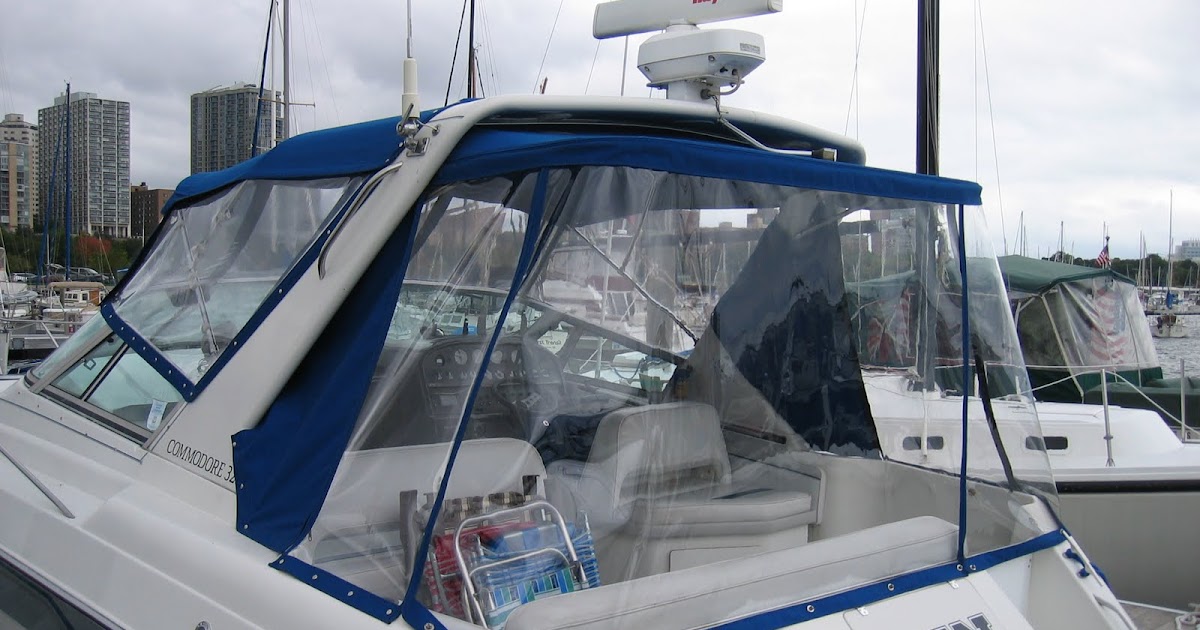 Homestyle Custom Upholstery and Awning Clear Boat Enclosure