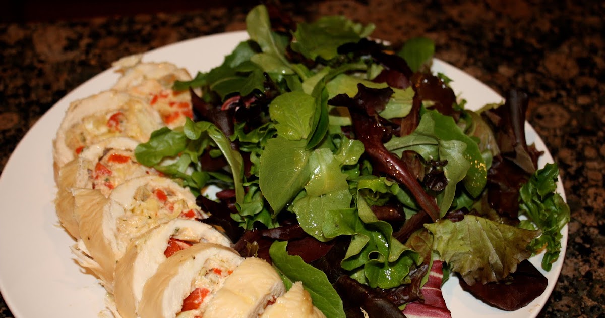 The Mothership's Galley Goat Cheese, Red Pepper & Artichoke Stuffed