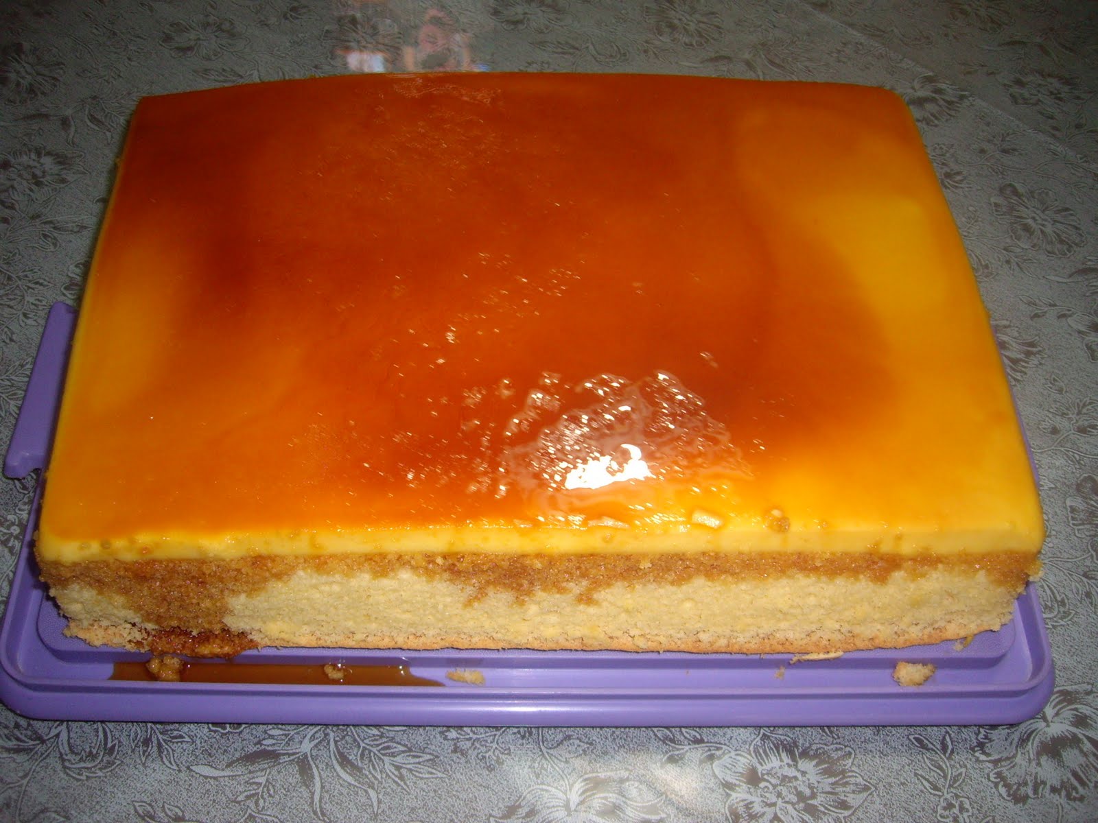 Custard And Cake