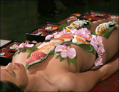 Nyotaimori - Japanese Body Sushi ~ Just Have Fun and Enjoy Your Life!!