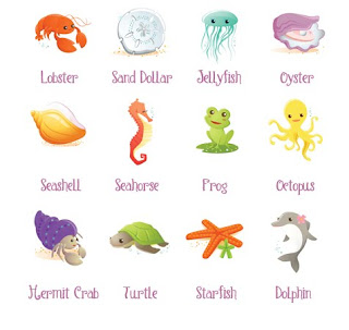 >New Weddingbee Icons…Sea Creatures | Fish Out Of Water Wedding Planning
