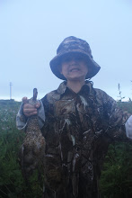Carson's first hunting experience.