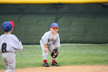 Carson's first tball game