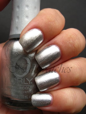 Orly Shine orly shine silver foil foil fx collection 2010 nail polish nailswatches
