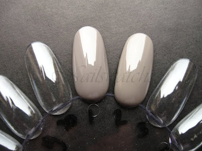 Catrice Absolutely Chinchilly! vs Essie Chinchilly catrice absolutely chinchilly! comparison essie chinchilly khaki creme nail polish nails nailswatches catrice new collection 2010 preview