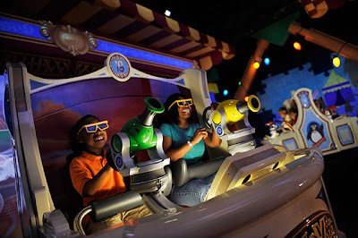 Toy Story Mania Ride-thru shooting gallery